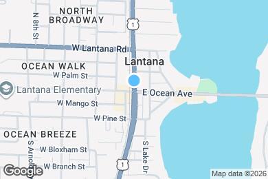 Map image of the property - 350 N Federal Hwy