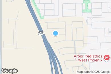 Map image of the property - 9513 W Turney Ave