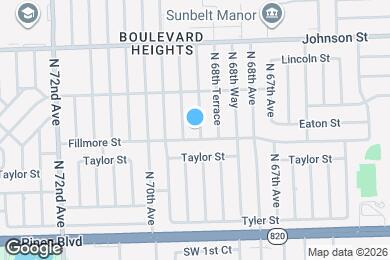 Map image of the property - 510 N 69th Ave