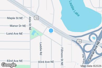 Map image of the property - The Legends of Spring Lake Park 55+ Living