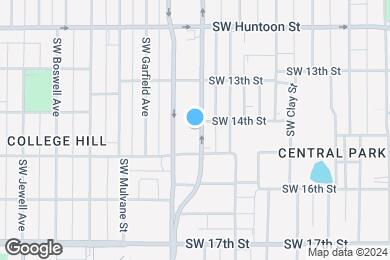 Map image of the property - The Lofts at College Hill