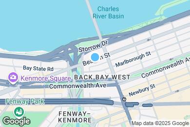Map image of the property - 517 Beacon St