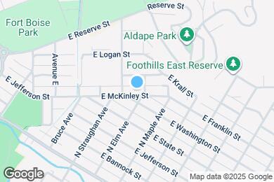 Map image of the property - 916 E McKinley St