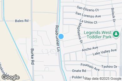 Map image of the property - 1418 Santa Thomas St