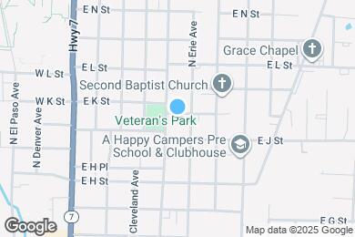 Map image of the property - 416 E K St