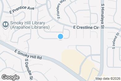 Map image of the property - 5495 S Dunkirk Way