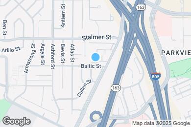 Map image of the property - Mesa Vista Apartment Homes