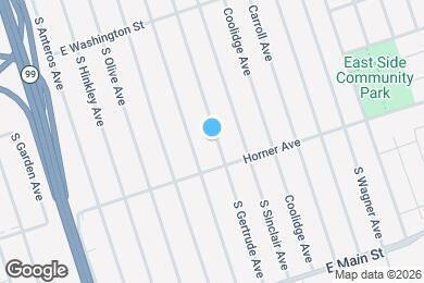 Map image of the property - 539 S Gertrude Ave