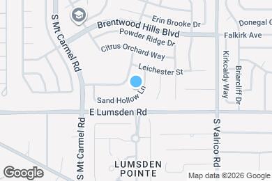 Map image of the property - 1634 Sand Hollow Ln