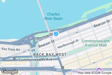 Map image of the property - 484 Beacon St