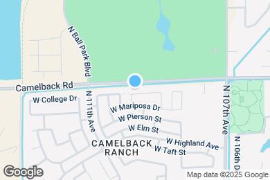 Map image of the property - 10946 W College Dr