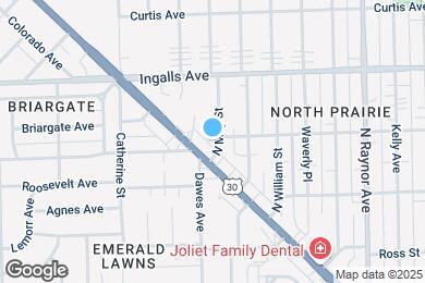 Map image of the property - 1067 N May St