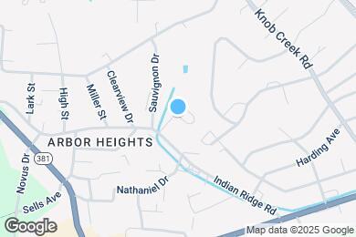 Map image of the property - 176 Ridge Pointe Dr
