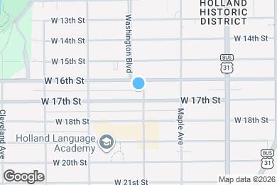 Map image of the property - 400 Washington Ave