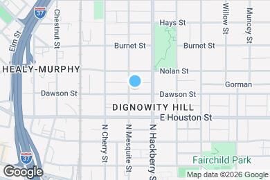 Map image of the property - 607 Dawson St