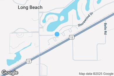 Map image of the property - Long Beach Cove Villa Apartments