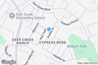 Map image of the property - 1603 Azalea Dr