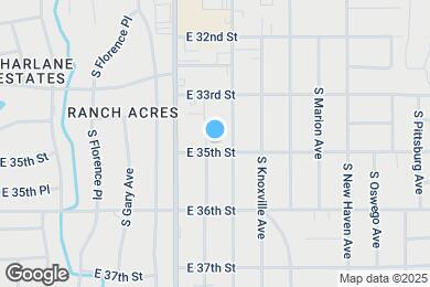Map image of the property - 3453 E 35th St