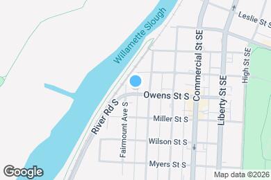 Map image of the property - Willamette Terrace Apartments