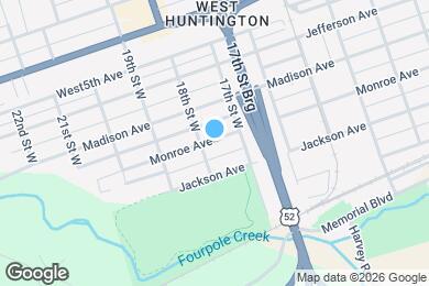 Map image of the property - 1747 Monroe Ave