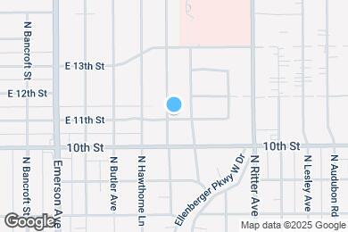 Map image of the property - 5338 E 11th St
