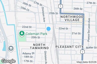 Map image of the property - 725 21st St