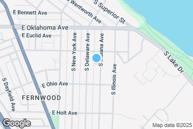 Map image of the property - 3235 S Indiana Ave