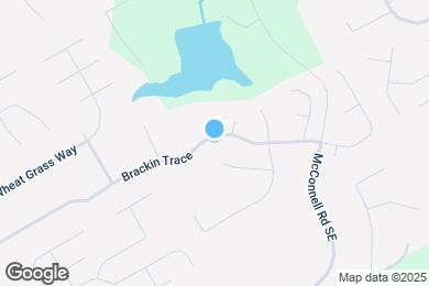 Map image of the property - 296 Brackin Trace