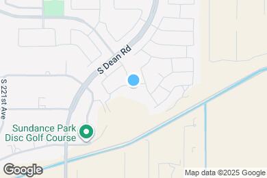 Map image of the property - 21707 W Hess Ave