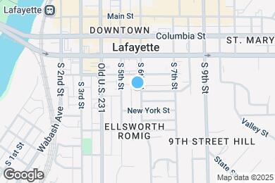 Map image of the property - 124 S 6th St