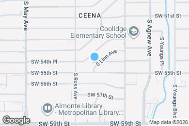 Map image of the property - 5517 S Linn Ave