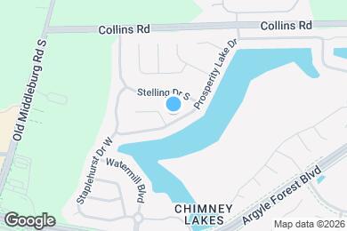 Map image of the property - 9373 Prosperity Lake Dr