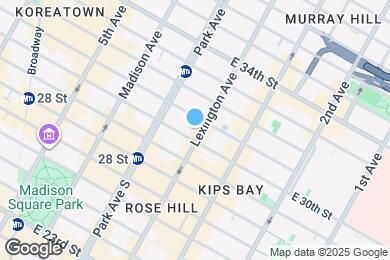 Map image of the property - 168 Lexington Ave
