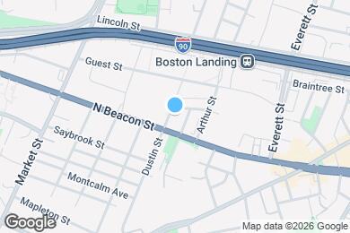 Map image of the property - 38 Hichborn St