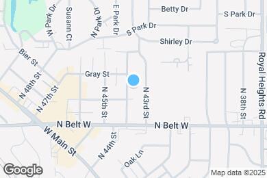 Map image of the property - 212 N 44th St