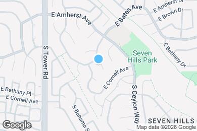 Map image of the property - 2929 S Biscay St