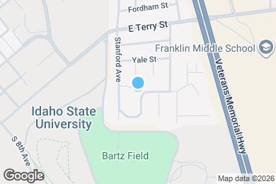 Map image of the property - 110 Stanford Ave