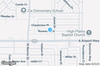 Map image of the property - 413 Rosewood Dr