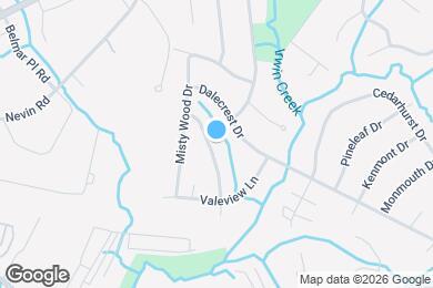 Map image of the property - 3400 Pine Meadow Dr