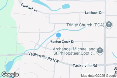 Map image of the property - 4109 Benton Creek Dr