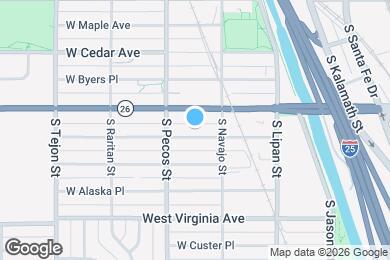 Map image of the property - Warren Village at Alameda