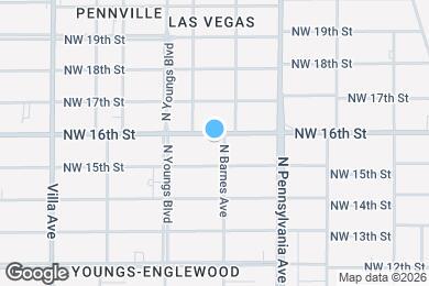 Map image of the property - 2208 NW 16th St