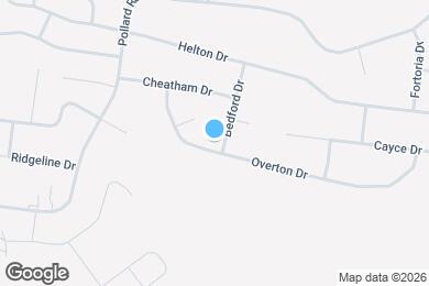 Map image of the property - 808 Bedford Dr