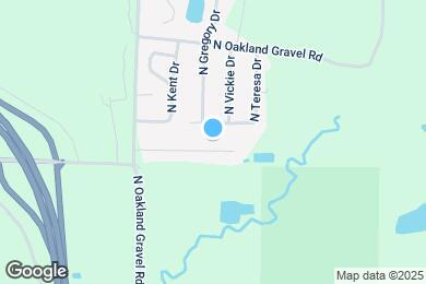 Map image of the property - 2601 E Oakbrook Dr