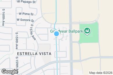 Map image of the property - 15580 W Durango St