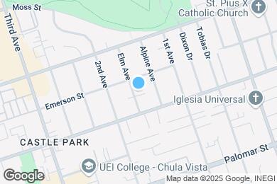Map image of the property - 1171 Elm Ave