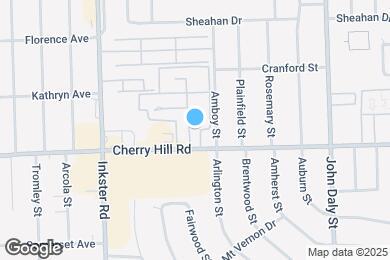 Map image of the property - Cherry Hill Village Apartments - Dearborn Heights, MI