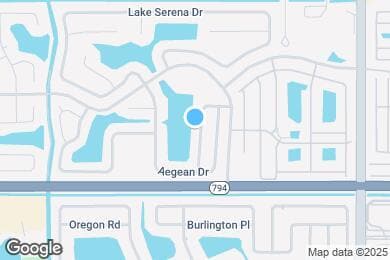 Map image of the property - 18899 La Costa Ln