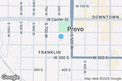 Map image of the property - 165 S 600 W