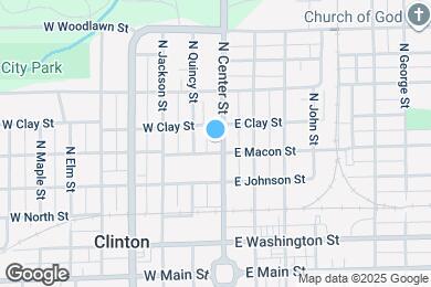 Map image of the property - 505 N Center St